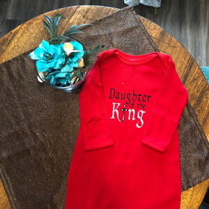 Daughter/Son of the King Newborn Gown